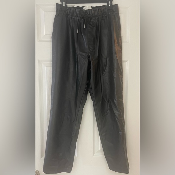 Abercrombie & Fitch Pants - Abercrombie & Fitch Faux Leather Joggers